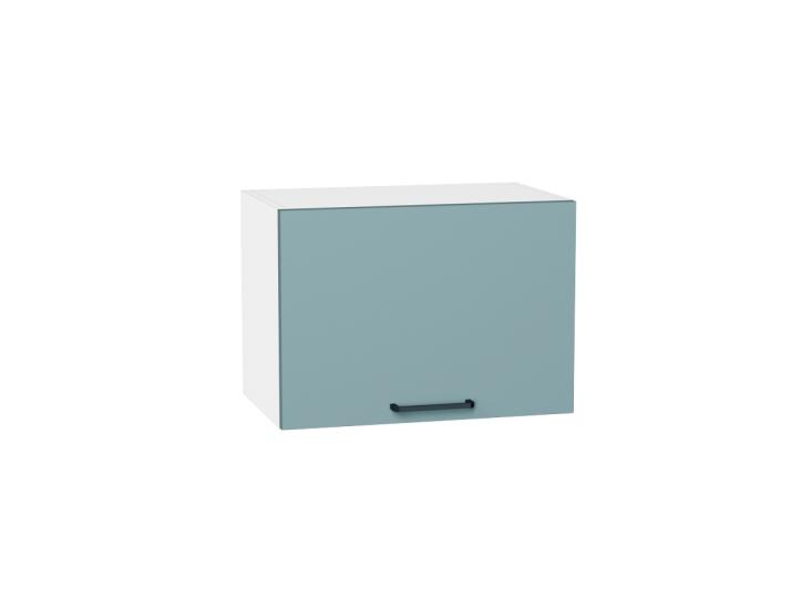 Шкаф верхний горизонтальный Флэт 500 Grey-green In 2S / Белый