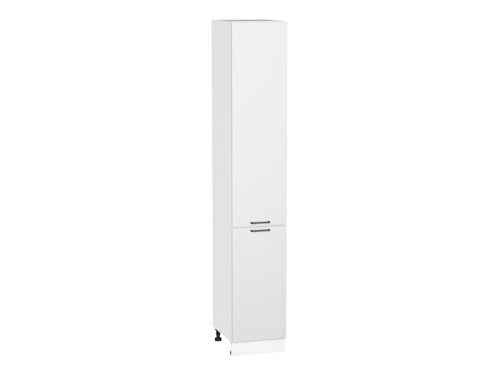 Шкаф пенал Флэт 400Н (для верхних шкафов 920) White In 2S / Белый