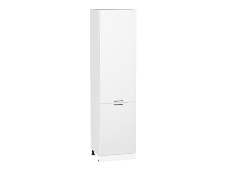 Шкаф пенал Флэт 600Н (для верхних шкафов 920) White In 2S / Белый