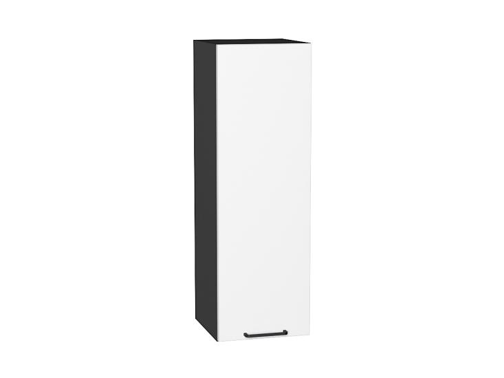 Шкаф верхний Флэт 300Н White In 2S / Graphite
