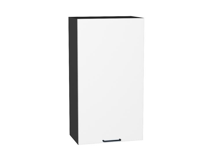 Шкаф верхний Флэт 500Н White In 2S / Graphite
