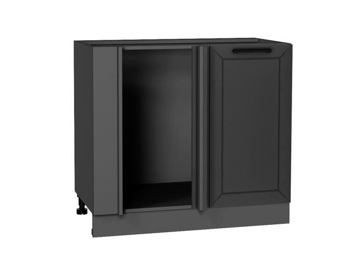 Шкаф нижний угловой Глетчер 990М Маренго Силк / Graphite
