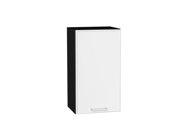 Шкаф верхний Квадро 400 Белый / Graphite