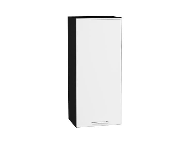 Шкаф верхний Квадро 400Н Белый / Graphite