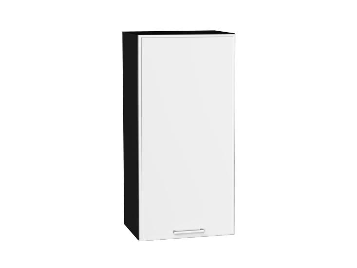 Шкаф верхний Квадро 450Н Белый / Graphite