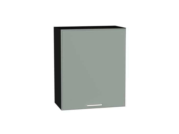 Шкаф верхний Квадро 600М Аквамарин / Graphite