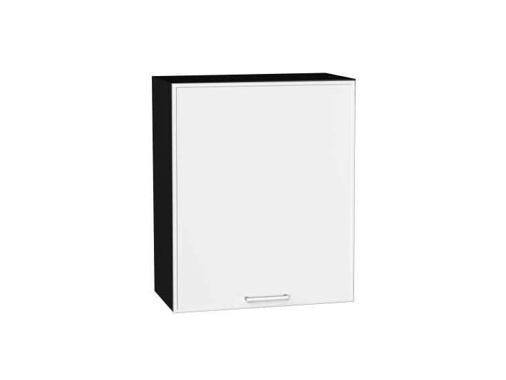 Шкаф верхний Квадро 600М Белый / Graphite