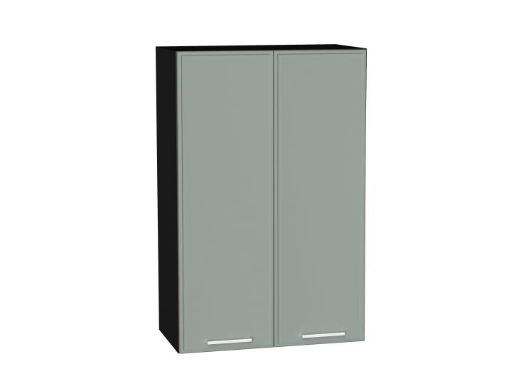 Шкаф верхний Квадро 600Н Аквамарин / Graphite