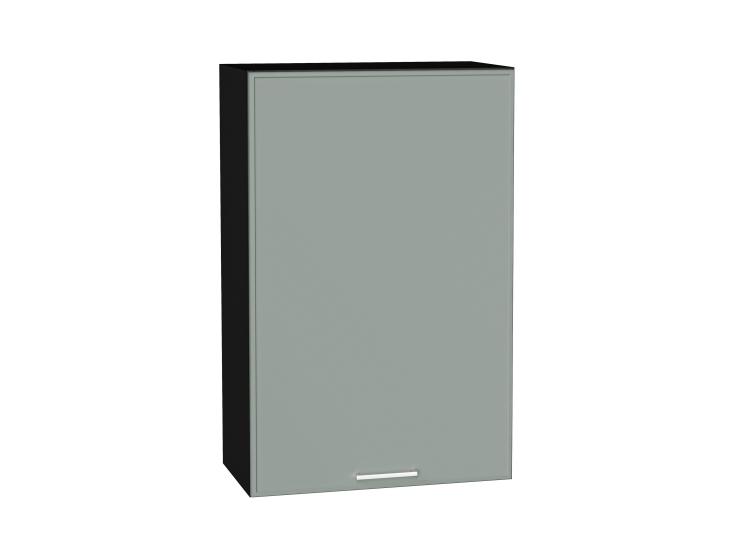 Шкаф верхний Квадро 600МН Аквамарин / Graphite