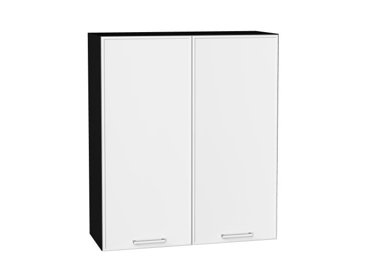 Шкаф верхний Квадро 800Н Белый / Graphite