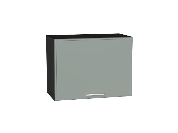 Шкаф верхний горизонтальный Квадро 600Н Аквамарин / Graphite