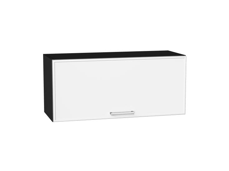 Шкаф верхний горизонтальный Квадро 800 Белый / Graphite