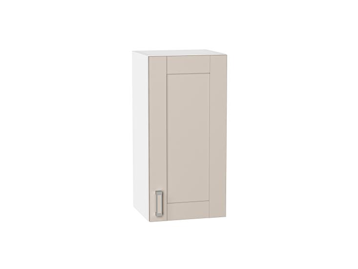Шкаф верхний Лофт 350 Cream Silk / Белый