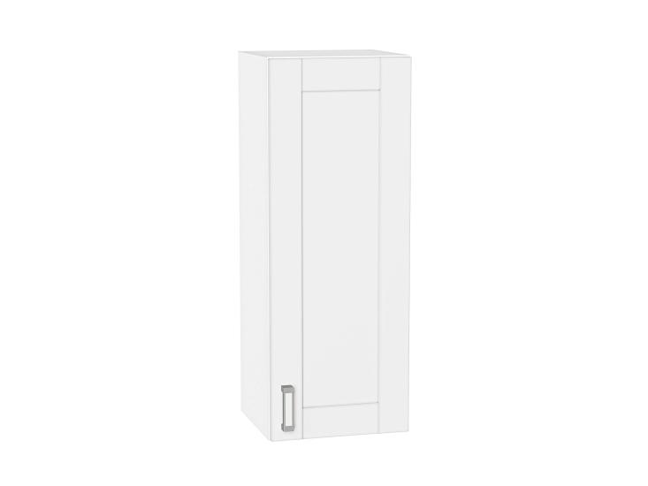 Шкаф верхний Лофт 350Н White Silk / Белый