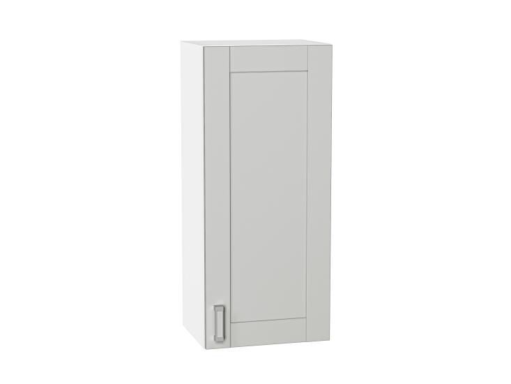 Шкаф верхний Лофт 400Н Grey Silk / Белый