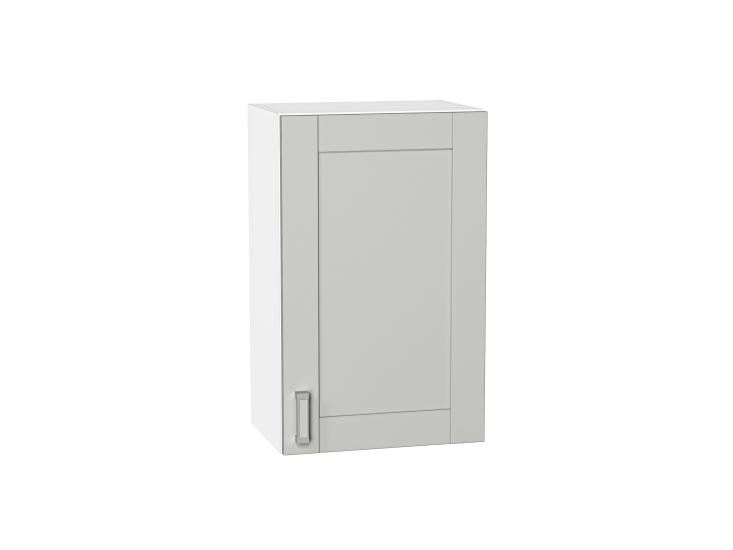 Шкаф верхний Лофт 450 Grey Silk / Белый