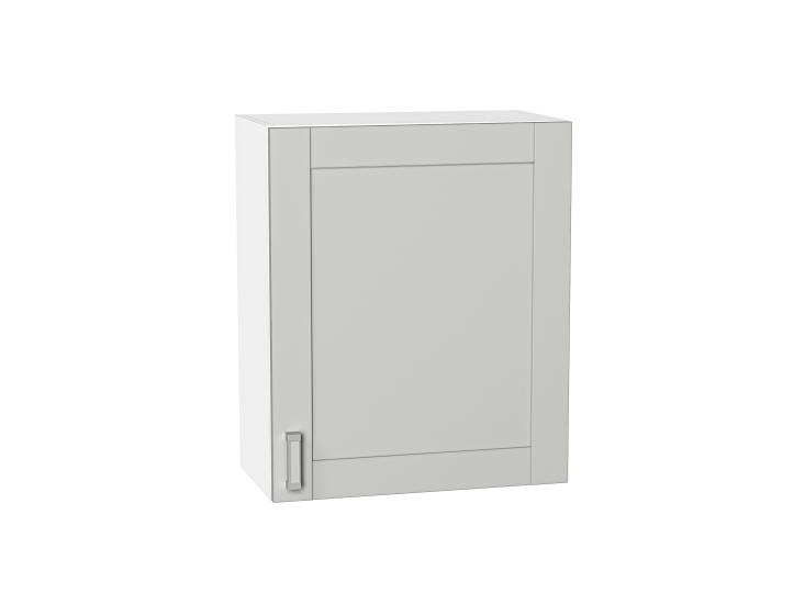 Шкаф верхний Лофт 600М Grey Silk / Белый