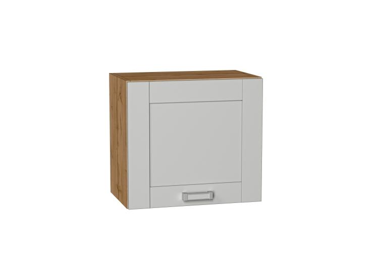 Шкаф верхний горизонтальный Лофт 500Н Grey Silk / Дуб Вотан