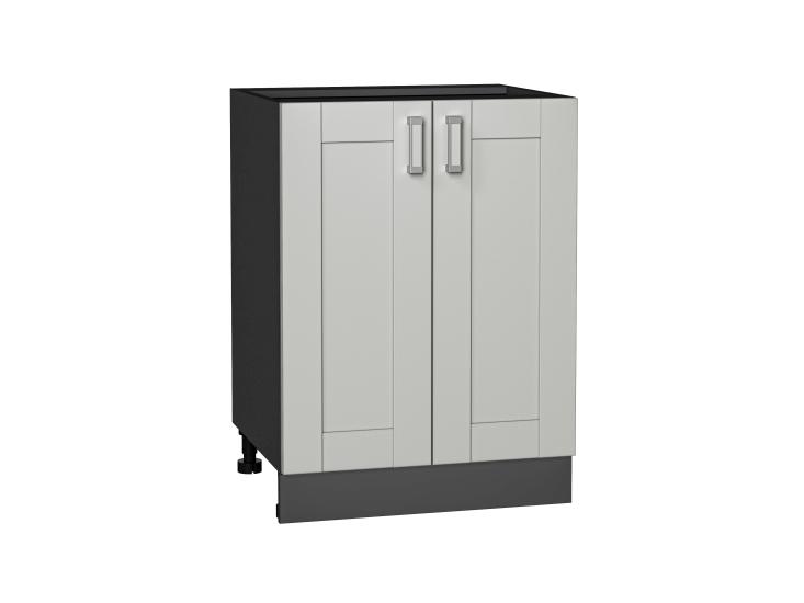 Шкаф нижний Лофт 600 Grey Silk / Graphite