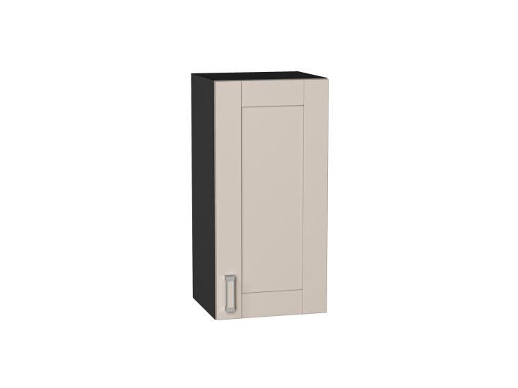 Шкаф верхний Лофт 350 Cream Silk / Graphite