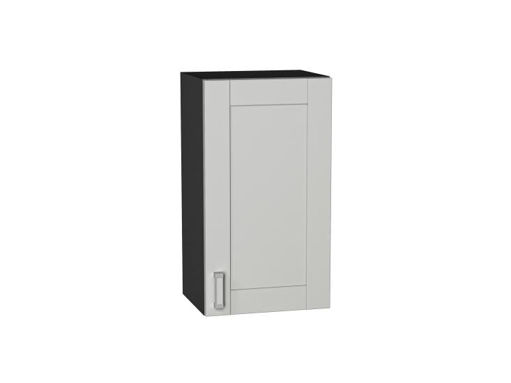 Шкаф верхний Лофт 400 Grey Silk / Graphite