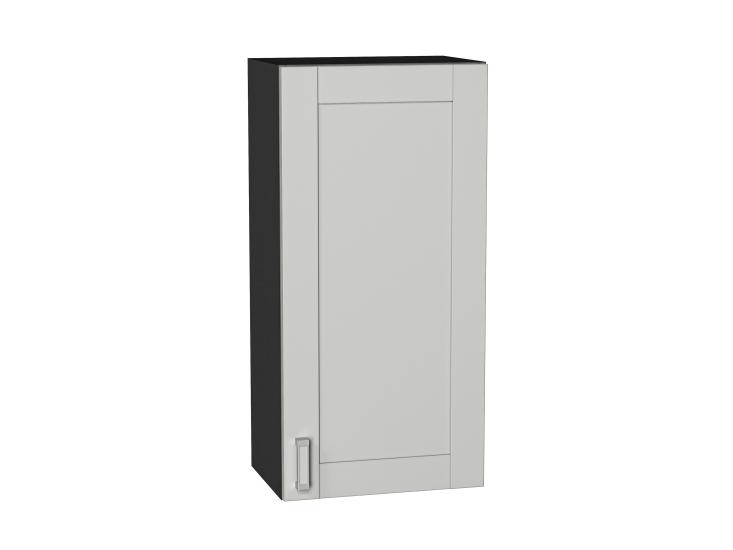 Шкаф верхний Лофт 450Н Grey Silk / Graphite