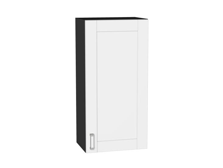 Шкаф верхний Лофт 450Н White Silk / Graphite