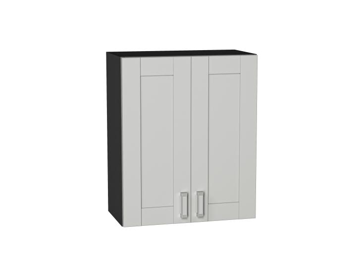 Шкаф верхний Лофт 600 Grey Silk / Graphite