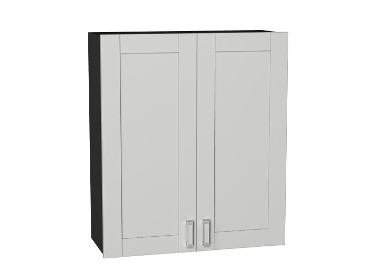 Шкаф верхний Лофт 800Н Grey Silk / Graphite