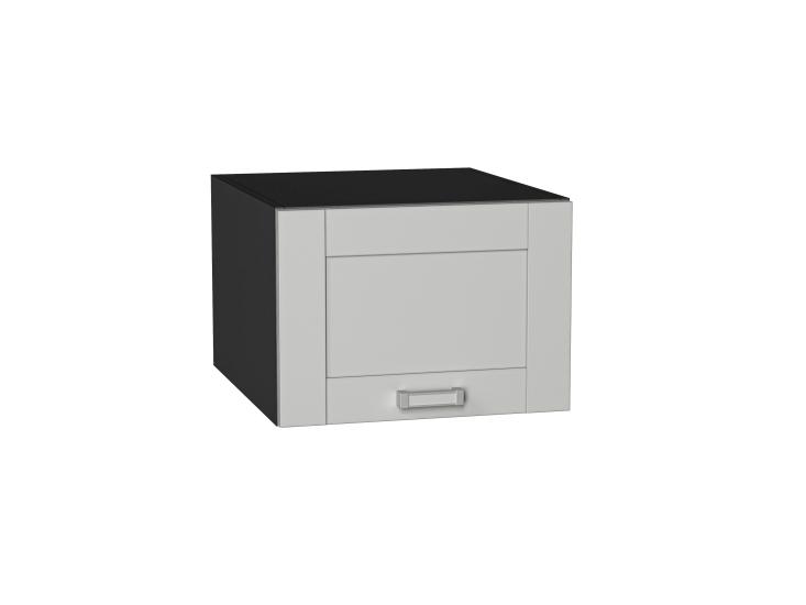 Шкаф верхний горизонтальный с увеличенной глубиной Лофт 510 Grey Silk / Graphite