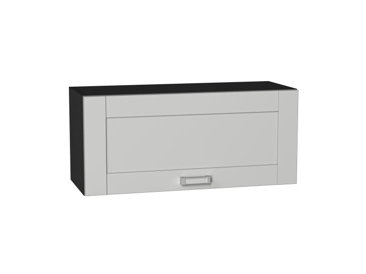 Шкаф верхний горизонтальный Лофт 800 Grey Silk / Graphite