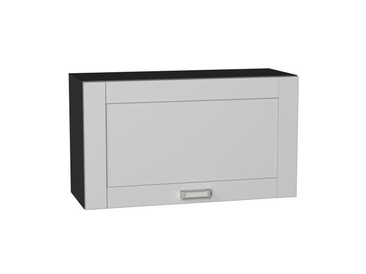 Шкаф верхний горизонтальный Лофт 800Н Grey Silk / Graphite