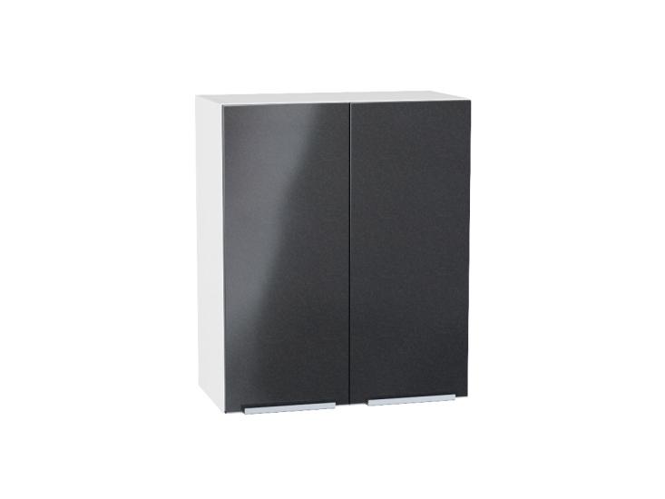 Шкаф верхний Фьюжн 600 Anthracite / Белый