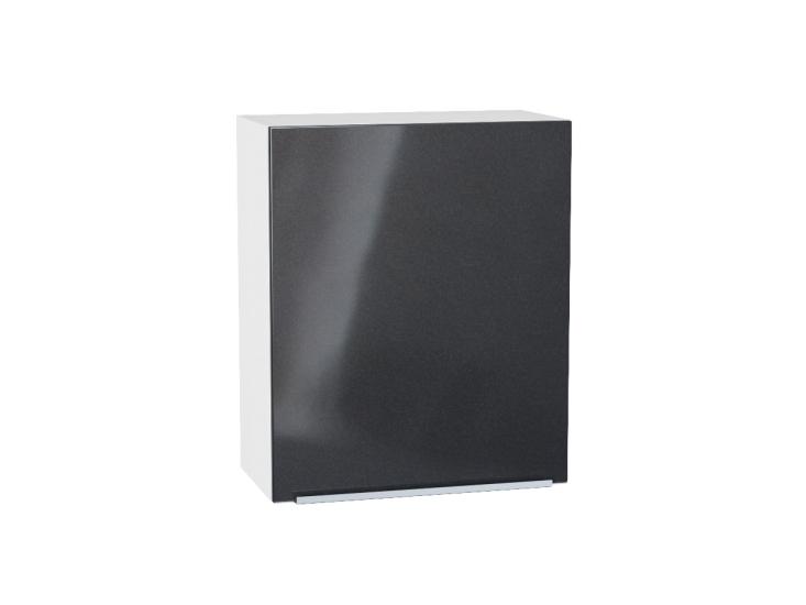 Шкаф верхний Фьюжн 600М Anthracite / Белый