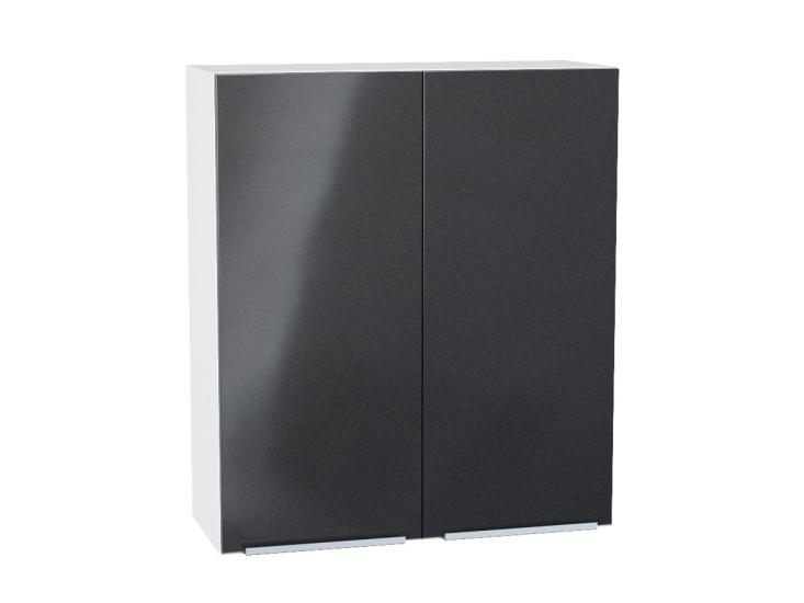 Шкаф верхний Фьюжн 800Н Anthracite / Белый