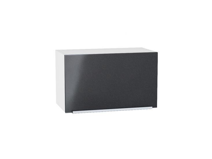 Шкаф верхний горизонтальный Фьюжн 600 Anthracite / Белый