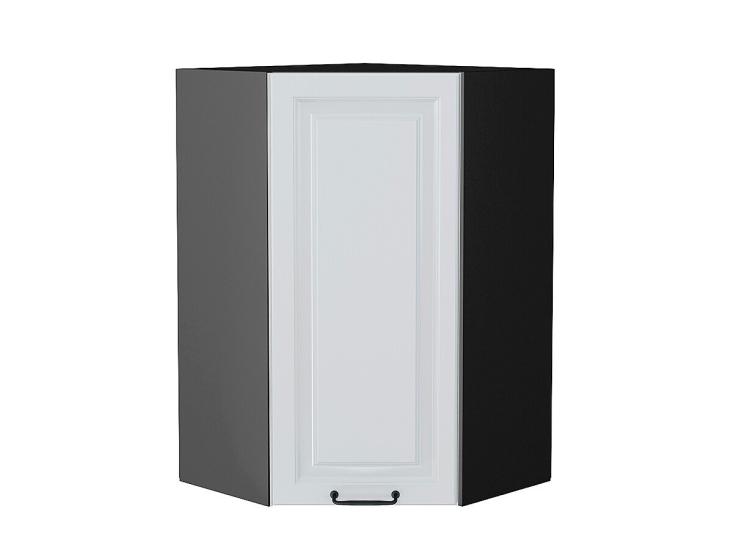 Шкаф верхний угловой Ницца Royal 590Н Blanco / Graphite