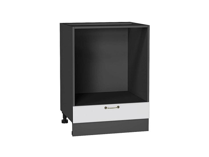 Шкаф под духовку Ницца 600 Белый / Graphite