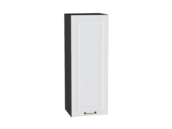 Шкаф верхний Ницца 350Н Белый / Graphite