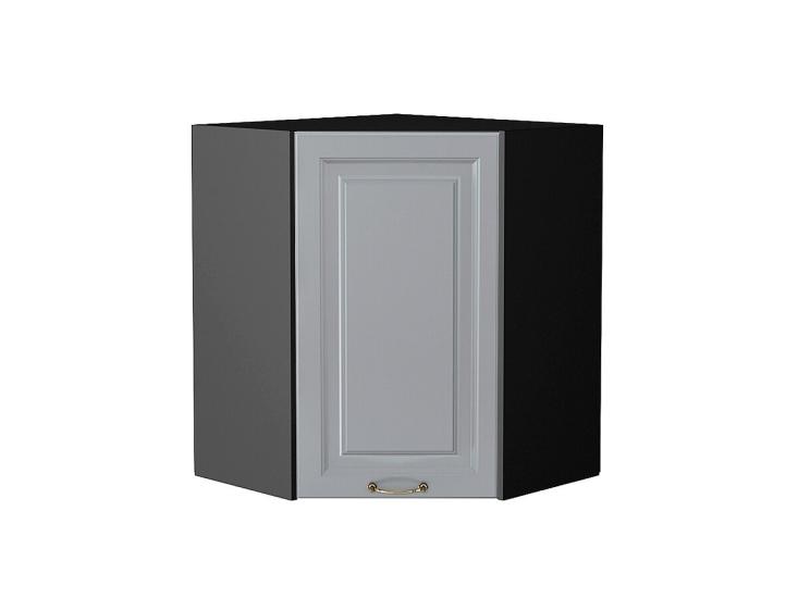 Шкаф верхний угловой Ницца 590 Графит / Graphite