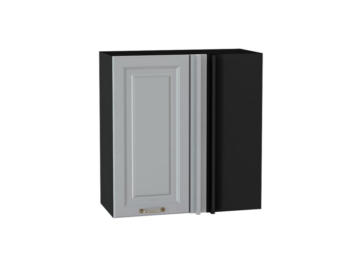Шкаф верхний прямой угловой Ницца 700 Графит / Graphite