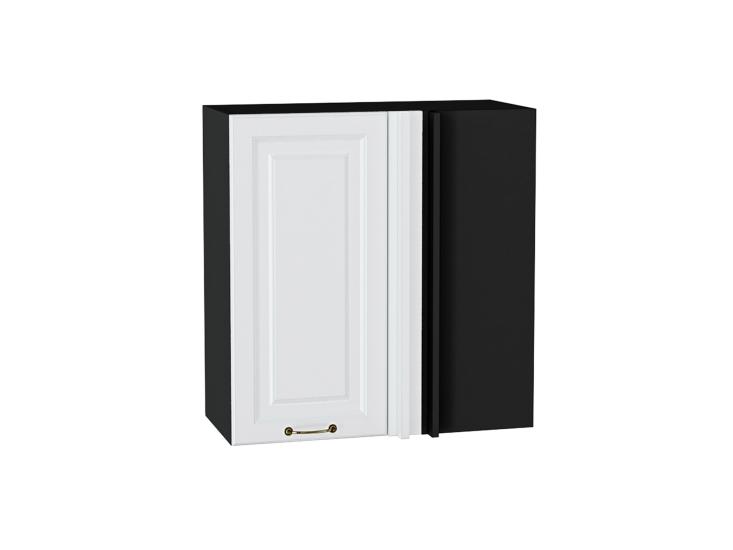 Шкаф верхний прямой угловой Ницца 700 Белый / Graphite