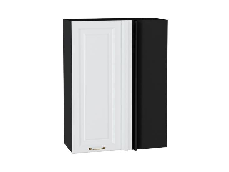 Шкаф верхний прямой угловой Ницца 700Н Белый / Graphite