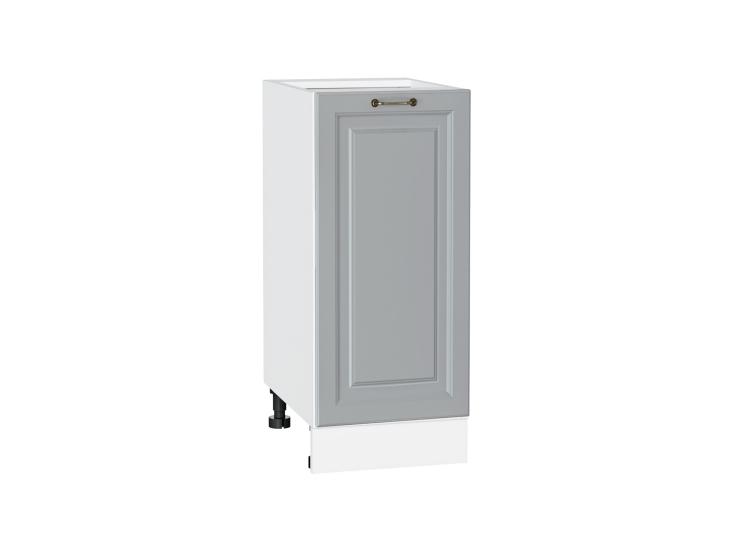 Шкаф нижний Ницца 350 Графит / Белый