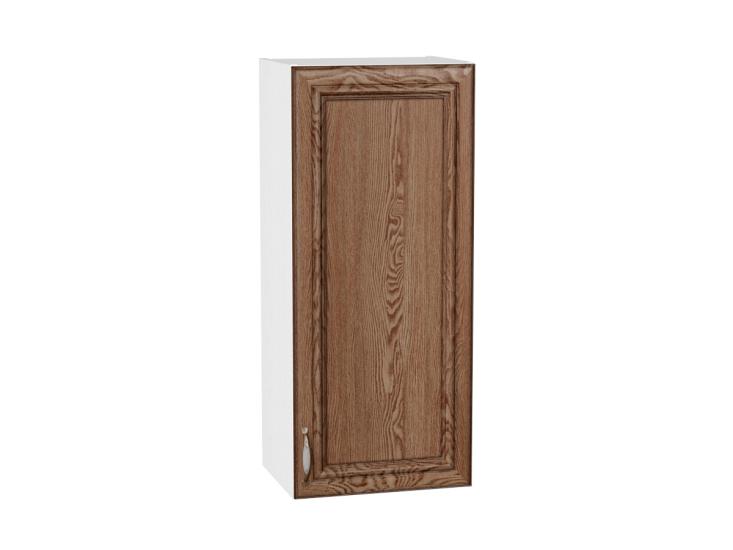 Шкаф верхний Шале 400Н Brown Dreamline / Белый