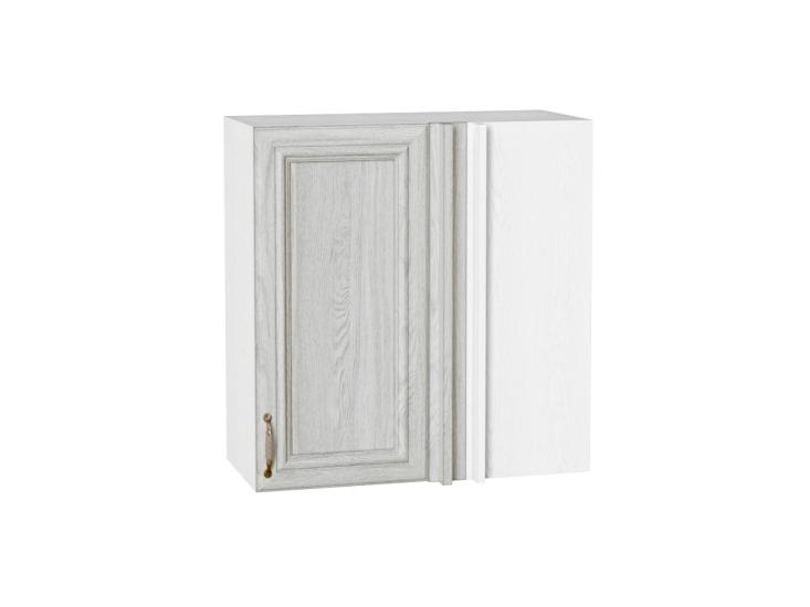 Шкаф верхний прямой угловой Шале 700 White Dreamline / Белый