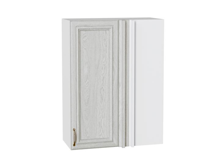 Шкаф верхний прямой угловой Шале 700Н White Dreamline / Белый