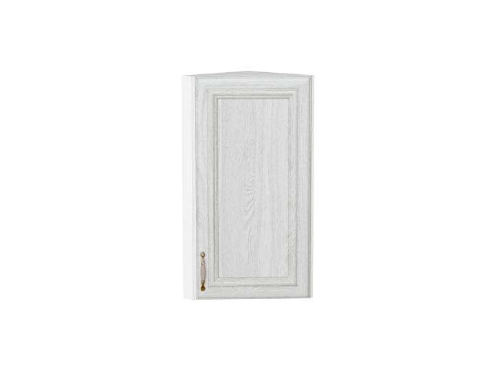 Шкаф верхний торцевой Шале 300 White Dreamline / Белый