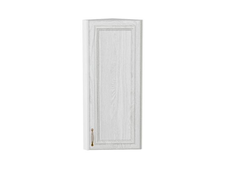 Шкаф верхний торцевой Шале 300Н White Dreamline / Белый