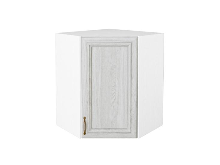 Шкаф верхний угловой Шале 590 White Dreamline / Белый